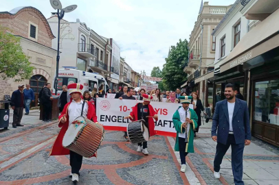 Edirne’de Engelliler Haftası kutlamalarında renkli görüntüler oluştu
