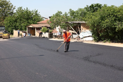 Osmangazi Belediyesi 900 ton asfalt döktü
