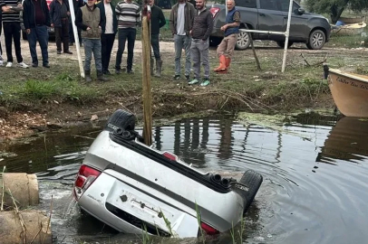 Bursa’da otomobil göle uçtu: AFAD sürücüyü ararken o olay yerine geldi
