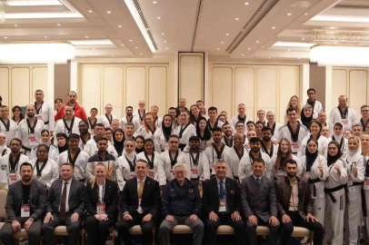 Dünya Taekwondo Federasyonu Başkanı Chungwon Choue Türkiye’de
