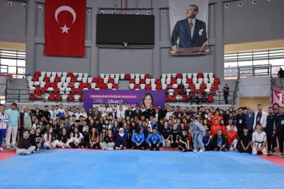 Tekirdağ’da taekwondo şöleni: 7 İlden 365 sporcu Tekirdağ’da buluştu
