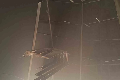Okulda çıkan yangın paniğe neden oldu
