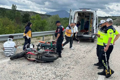 Bilecik’te motosiklet kazası: 1 yaralı
