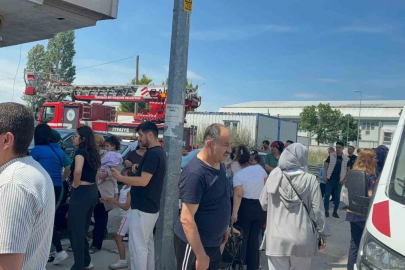 Çerkezköy’de apartman yangını paniğe neden oldu
