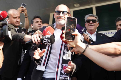 Beşiktaş’ın yeni teknik direktörü Vincenzo Italiano, İstanbul’a geldi
