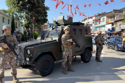 İznik’te ’Önüne bak’ tartışmasının ardından bölgede yoğun güvenlik önlemi
