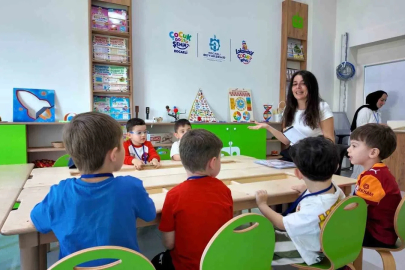 Lokomotif Çocuk Köyü Lotus’ta ilk ders heyecanı yaşandı
