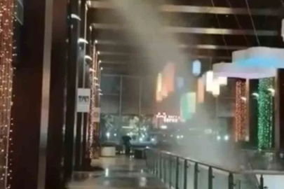 Bursa’da alışveriş merkezinde panik
