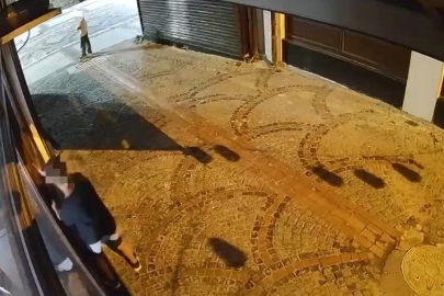 Edirne’de çocuk hırsızlar kameraya yansıdı
