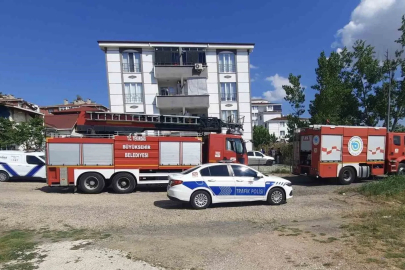 Tekirdağ’da ev yangını
