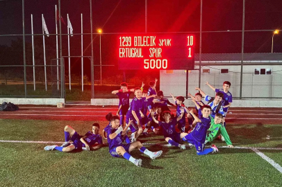 U12 Gençler Ligi’nde 1299 Bilecik Spor Kulübü gol oldu yağdı
