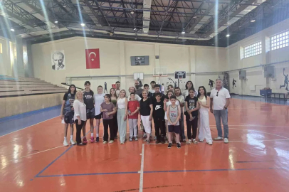Basketbol ile eğlendiler
