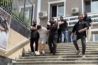 İstanbul’da haraç istedikleri iş yerlerini kurşunlayan ve tehditte bulunan 5 şüpheli adliyeye sevk edildi
