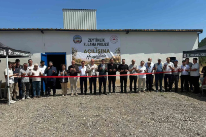 Bilecik’te 27 milyon liralık "Sulama Projesi" tamamlandı
