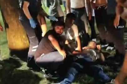 ‘Yan baktın’ kavgası kanlı bitti: 1 yaralı
