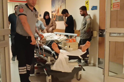 İnegöl’de inşaatta panik
