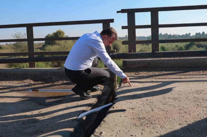 Başkan Vekili Biba, Çeltikçi Köprüsü’nü inceledi
