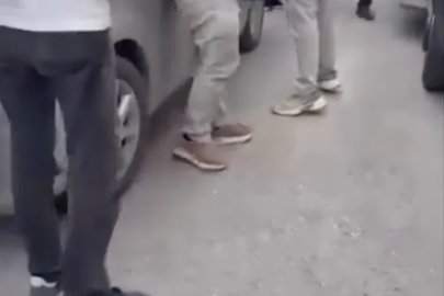 Mudanya’da servis şoförleri arasında kavga
