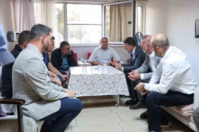 Başkan Vekili Biba acı günde vatandaşları yalnız bırakmadı
