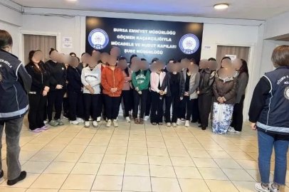 Bursa’da kaçak masör operasyonu: 26 kadın sınır dışı edilecek
