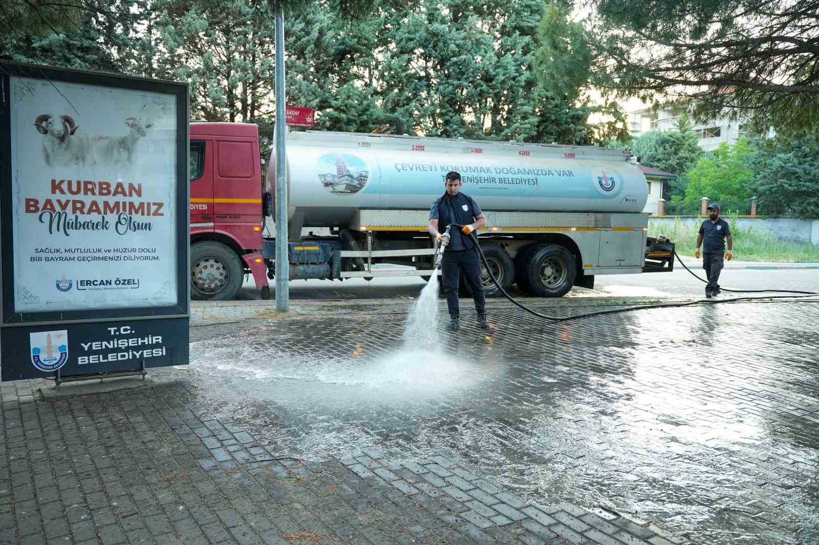 Yenişehir’de bayram temizliği
