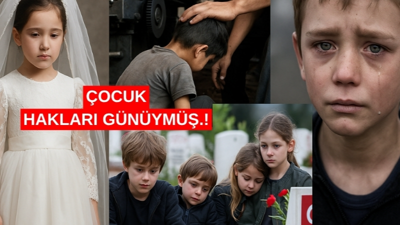 ÇOCUK HAKLARI GÜNÜYMÜŞ…