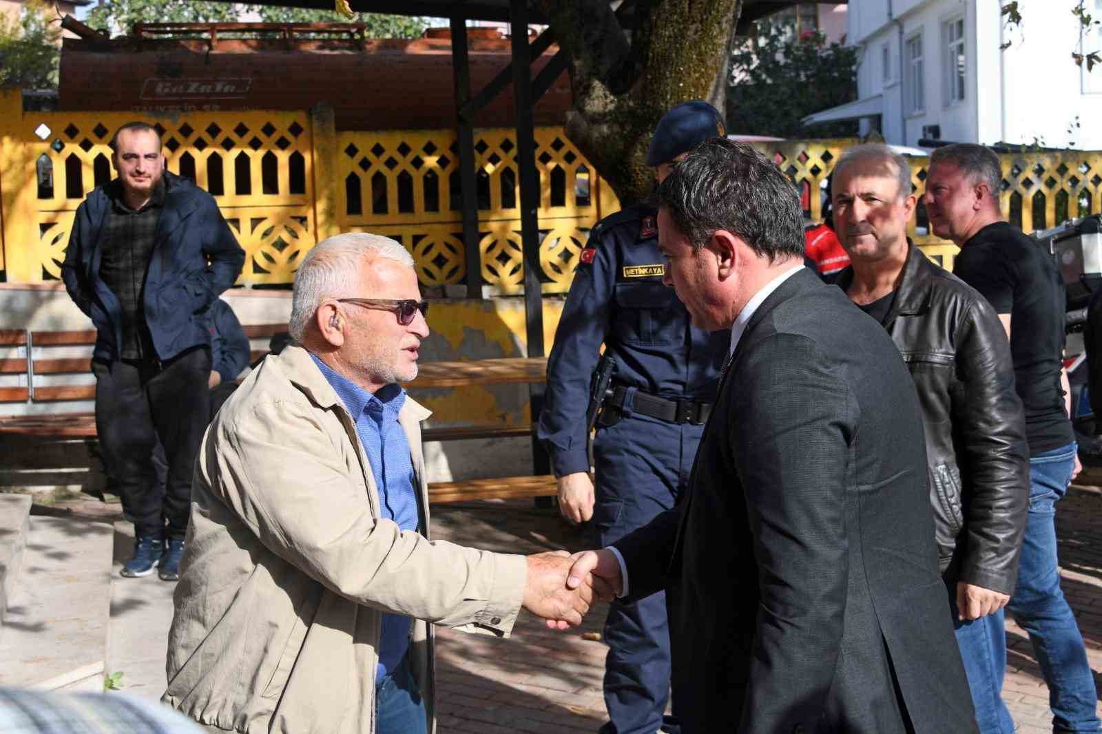 Başkan Aydın’ın Cuma durağı Çağlayan Mahallesi
