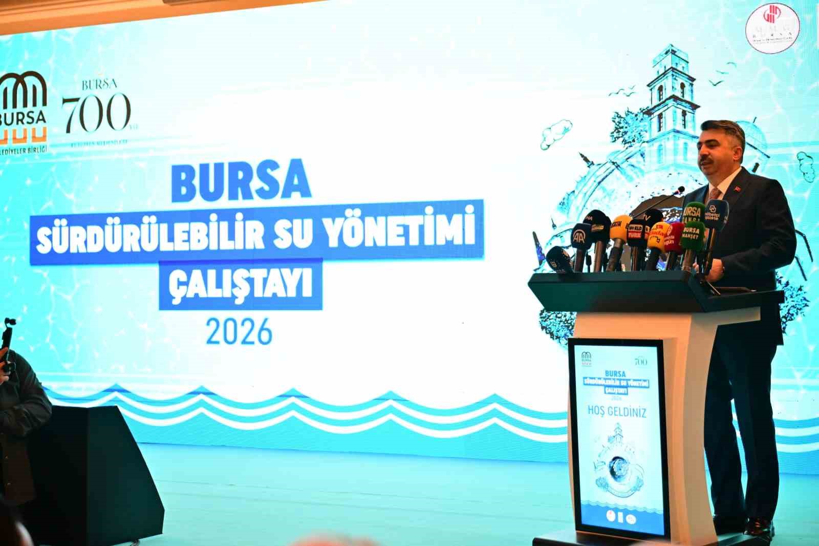 Bursa Belediyeler Birliğinden Su Yönetimi Çalıştayı
